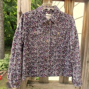 Christopher Banks Corduroy Jacket (Stretch) Women Size PS.